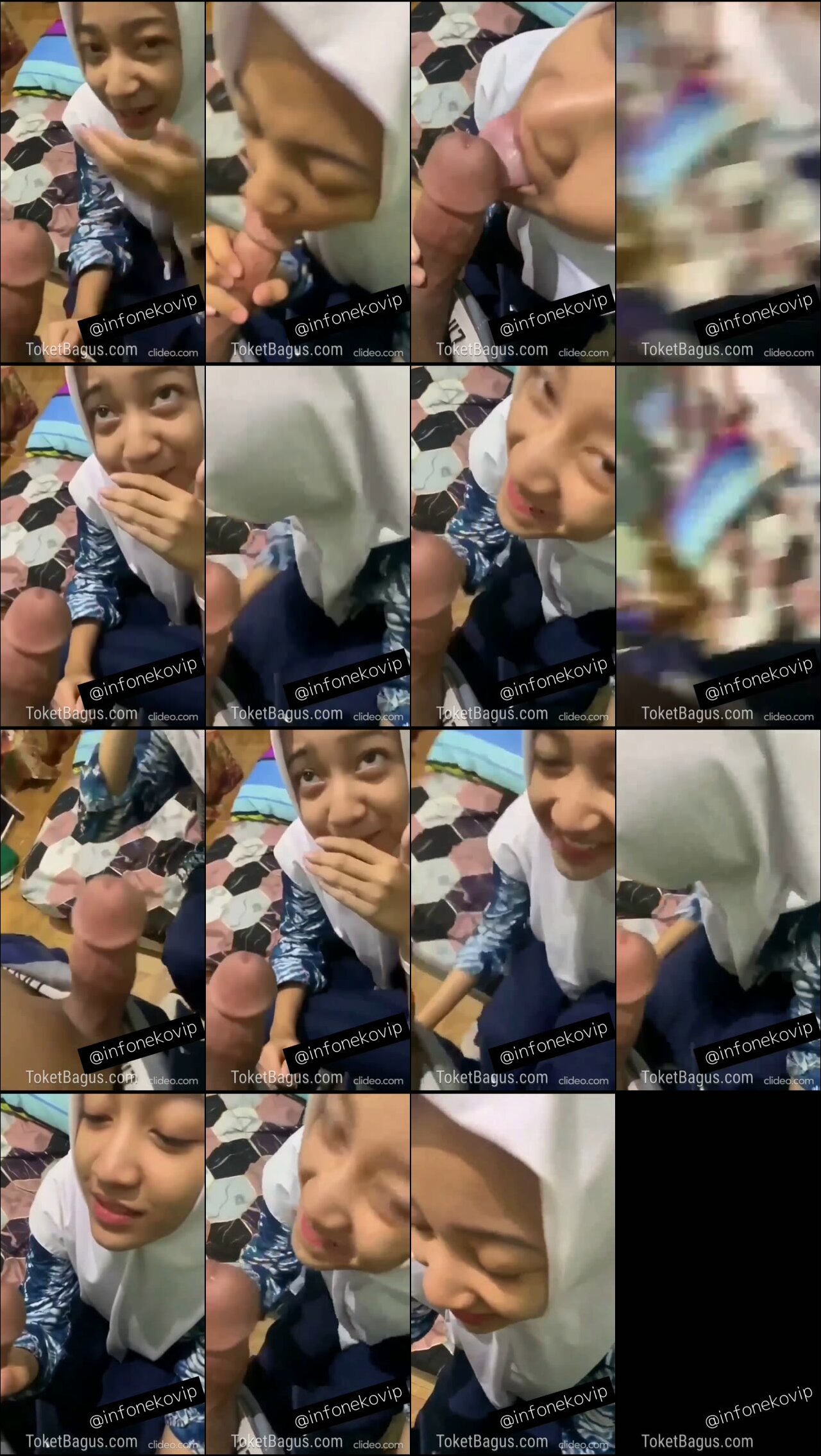 Awek abg tudung melayu hisap peler